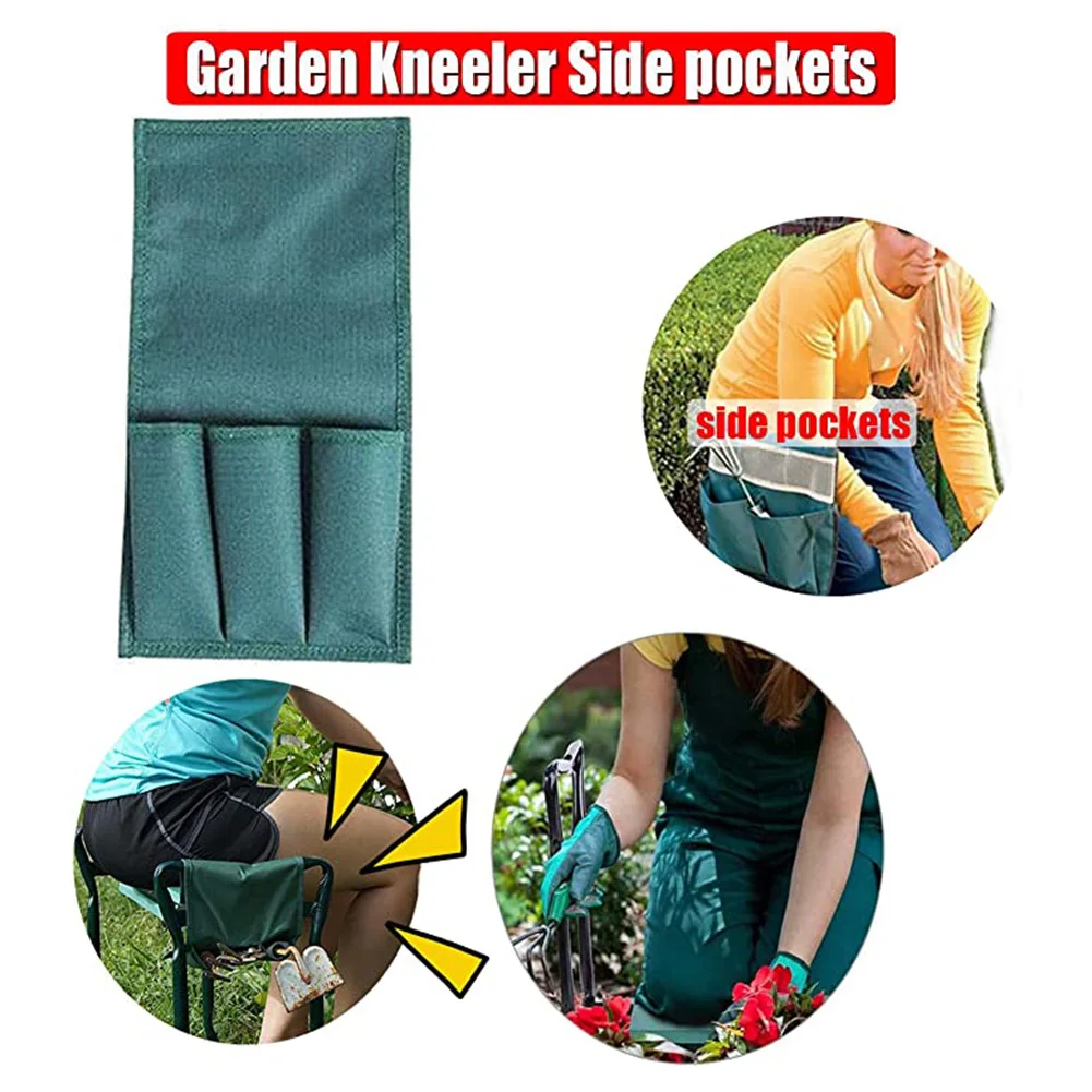 Newly bolsa lateral com bolso para jardim,