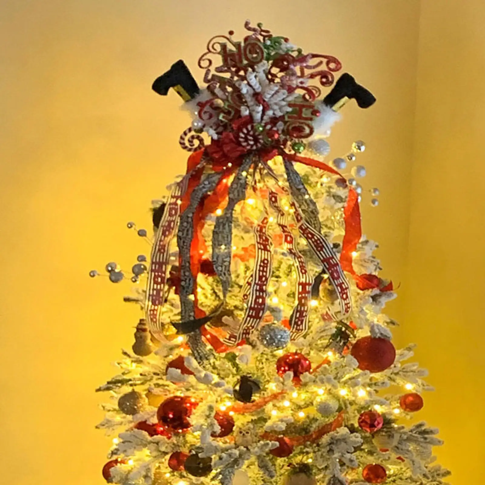 Christmas Tree Topper New Year Fairy Garland Home Decoration