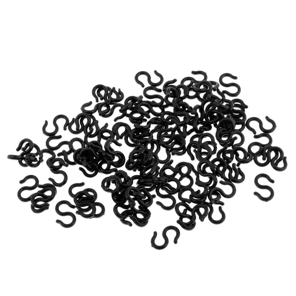 Bicycle MTB Cable Clips Shifter Housing S Buckle Brakes Holder Guides 100pcs