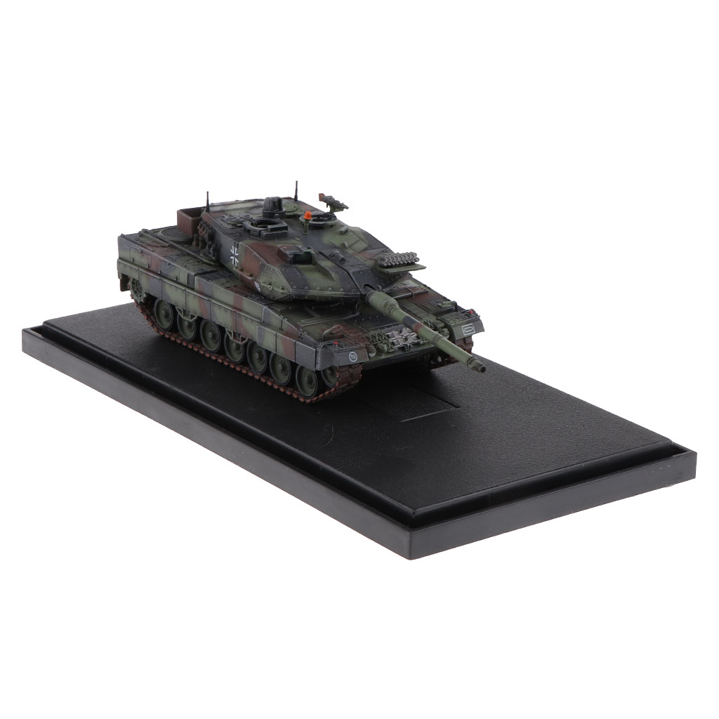 1:72 Diecast German Leopard 2A6 Main Battle Tank Tank WWII  Vehicle Model