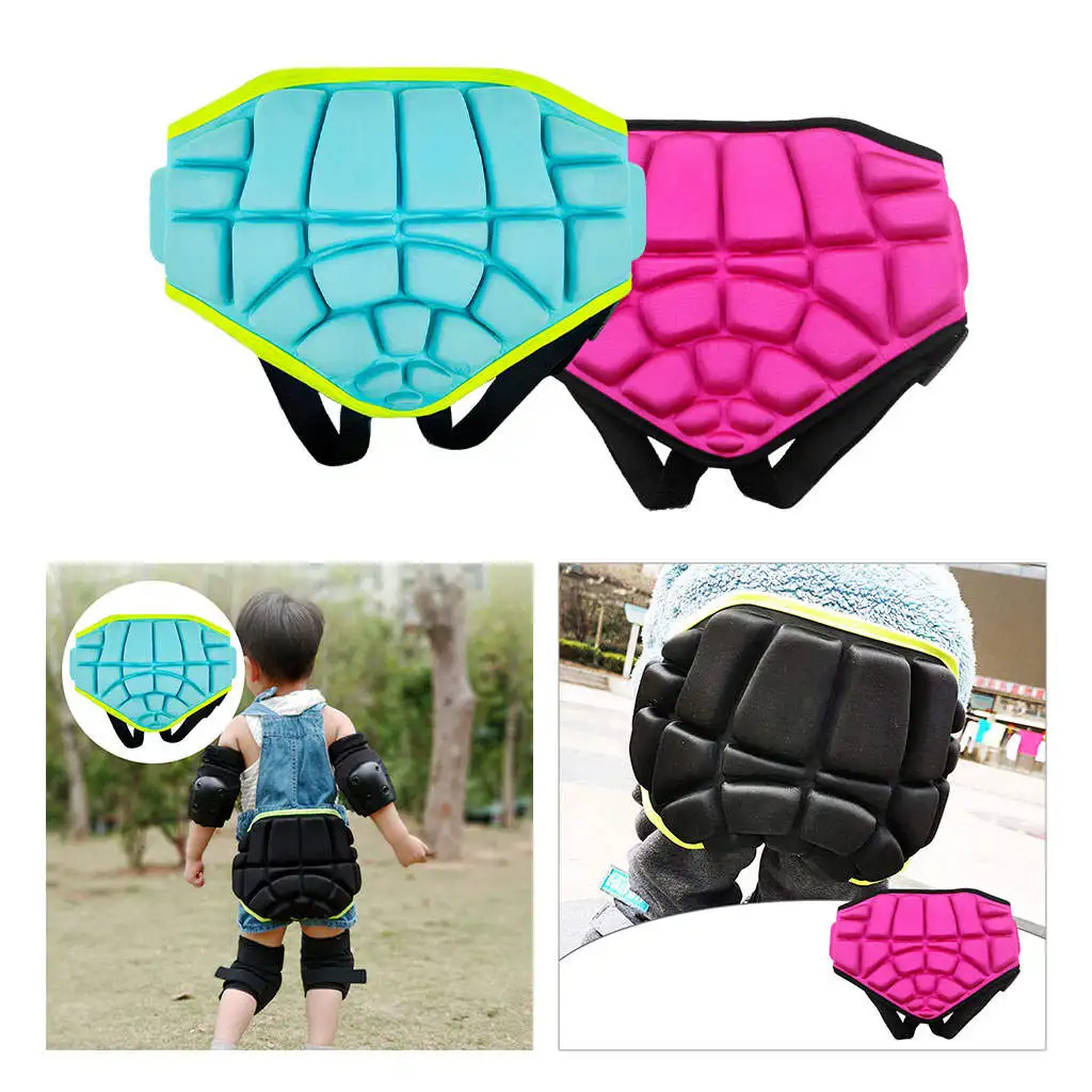 Kids Butt Pad Pant Hip Butt Guard Hip Protective Short for Skiing Snowboard Hockey