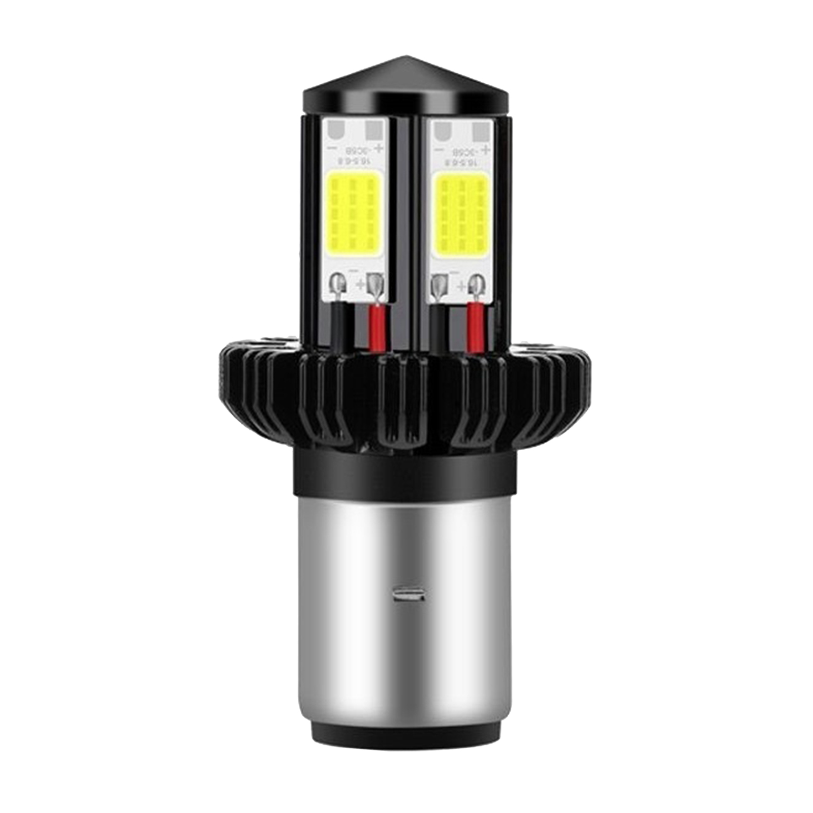 H4/ BA20D Motorbike Motorcycle Headlight Bulbs LED Conversion Kit 1200LM Easy install