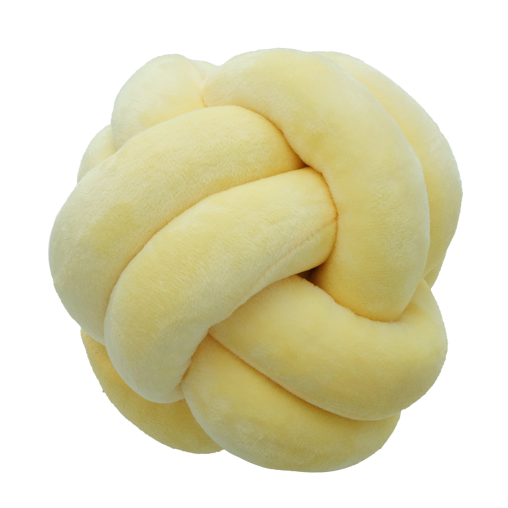 18cm Nordic Style Knot Ball Pillow Baby Sofa Cushion Baby Stuffed Toys Kid Adult Bedroom Decoration Car Cushions