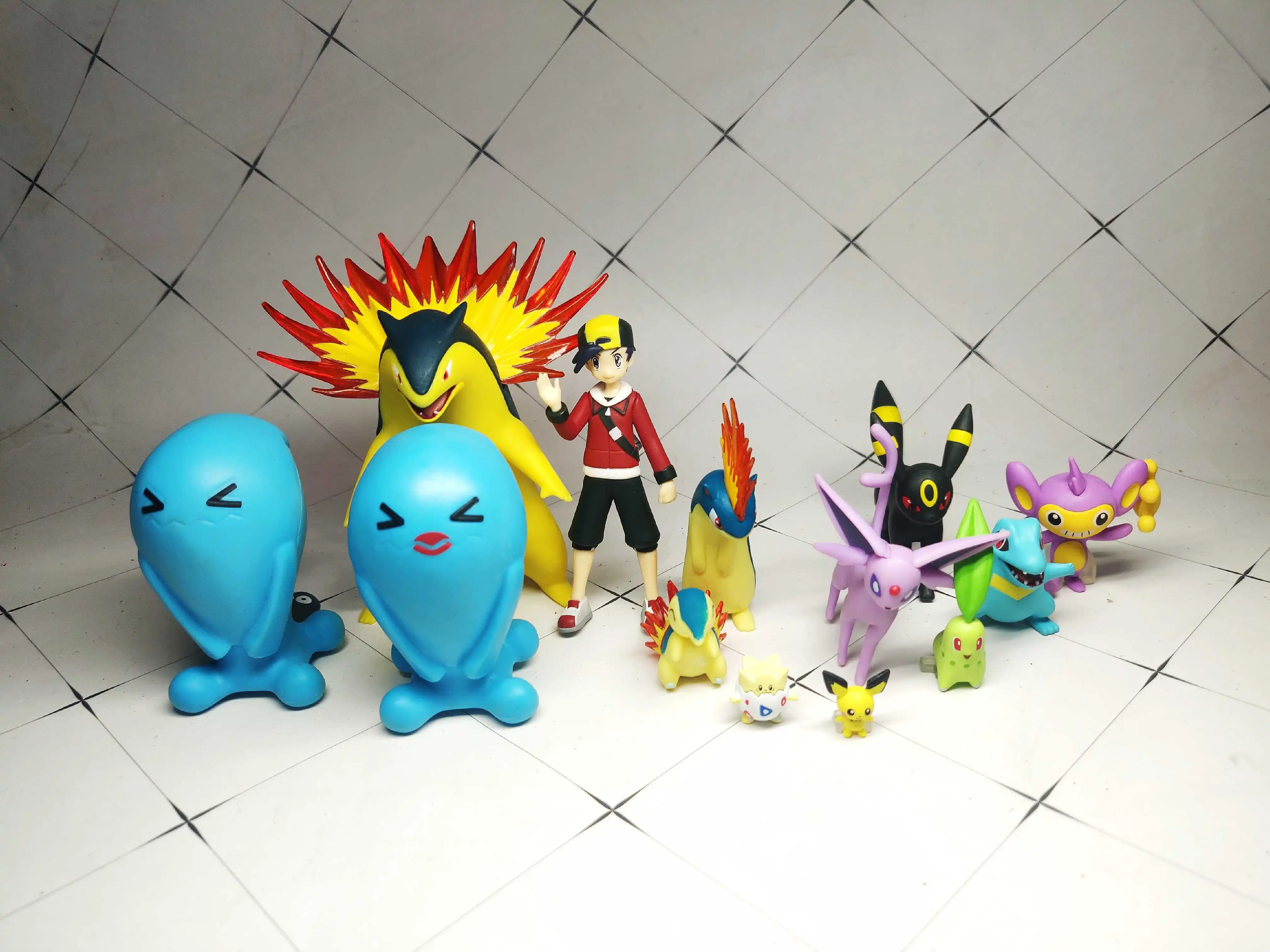 2" Quilava # 156 Pokemon Toys Action Figures Figurines 2nd Series Generation 2 