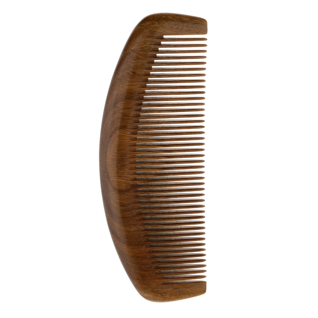 Handmade Fine Tooth Sandalwood No Static  Hair Beard Mustache Comb