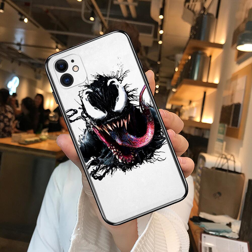 Лидер продаж, чехлы для телефонов Venom для iphone 13 Pro Max, Чехол 12 11  Pro Max 8 PLUS 7PLUS 6S XR X XS 6 mini se, мобильный сотовый телефон |  AliExpress