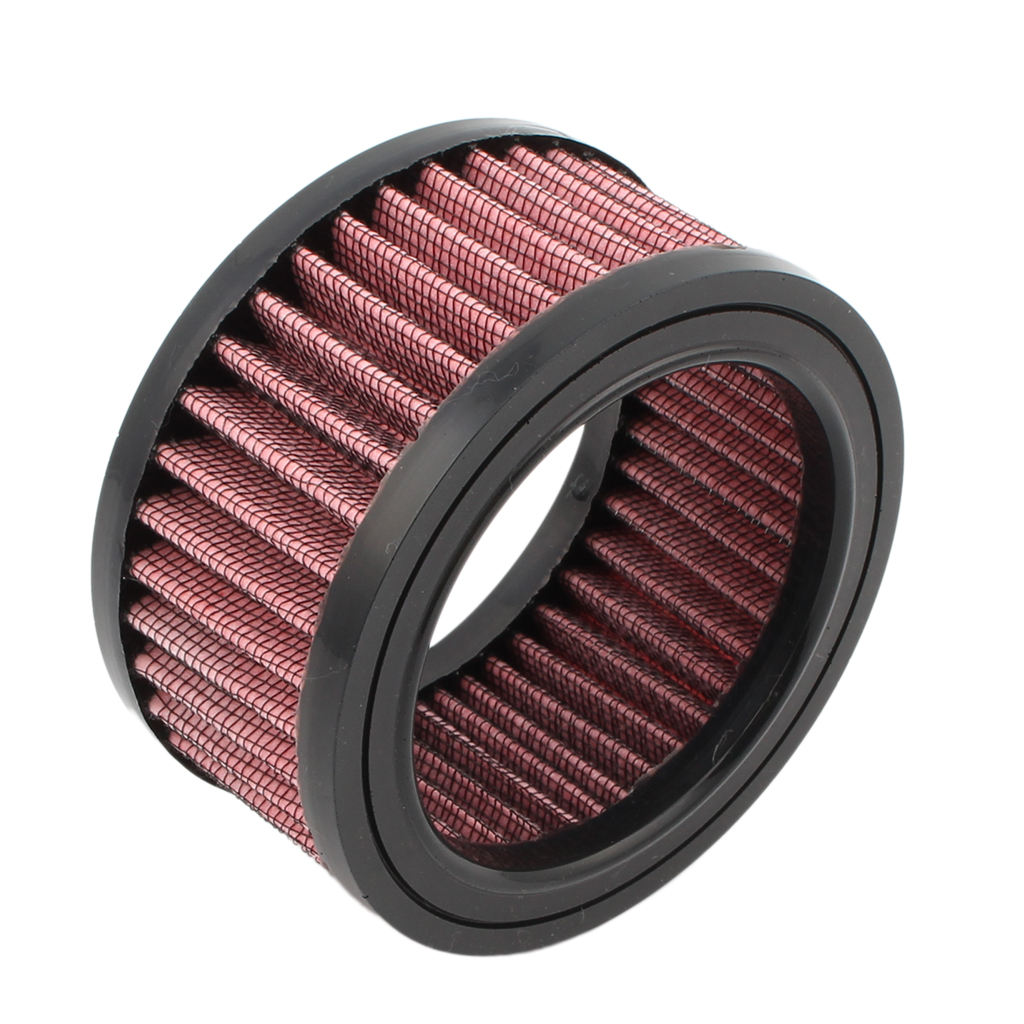 Replacement Air Filter Fits for  Sportster XL 883 1200 Motorcycles (Red)