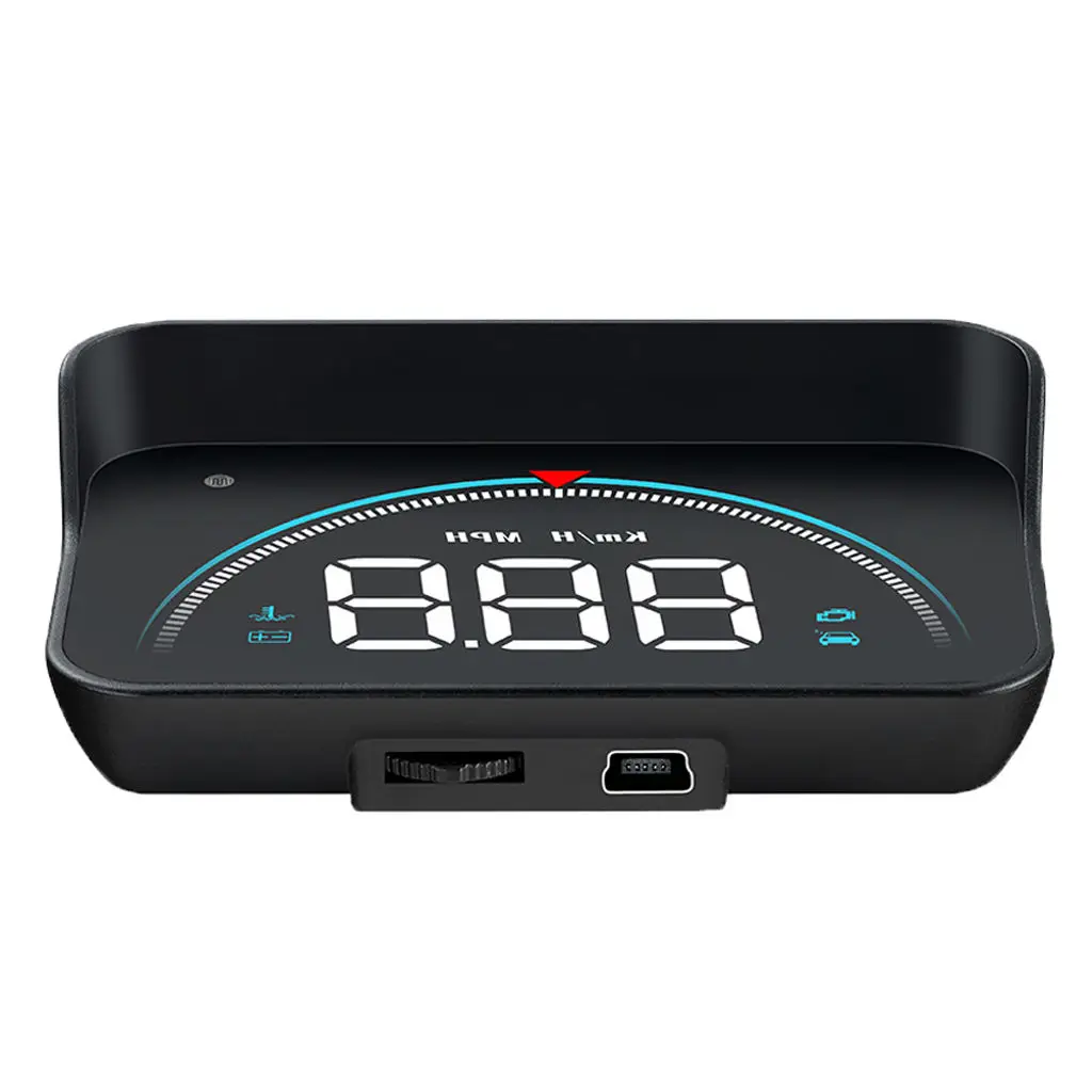 Digital Car M8 Speedometer Odometer Head Up Display Overspeed Warning Alarm HUD