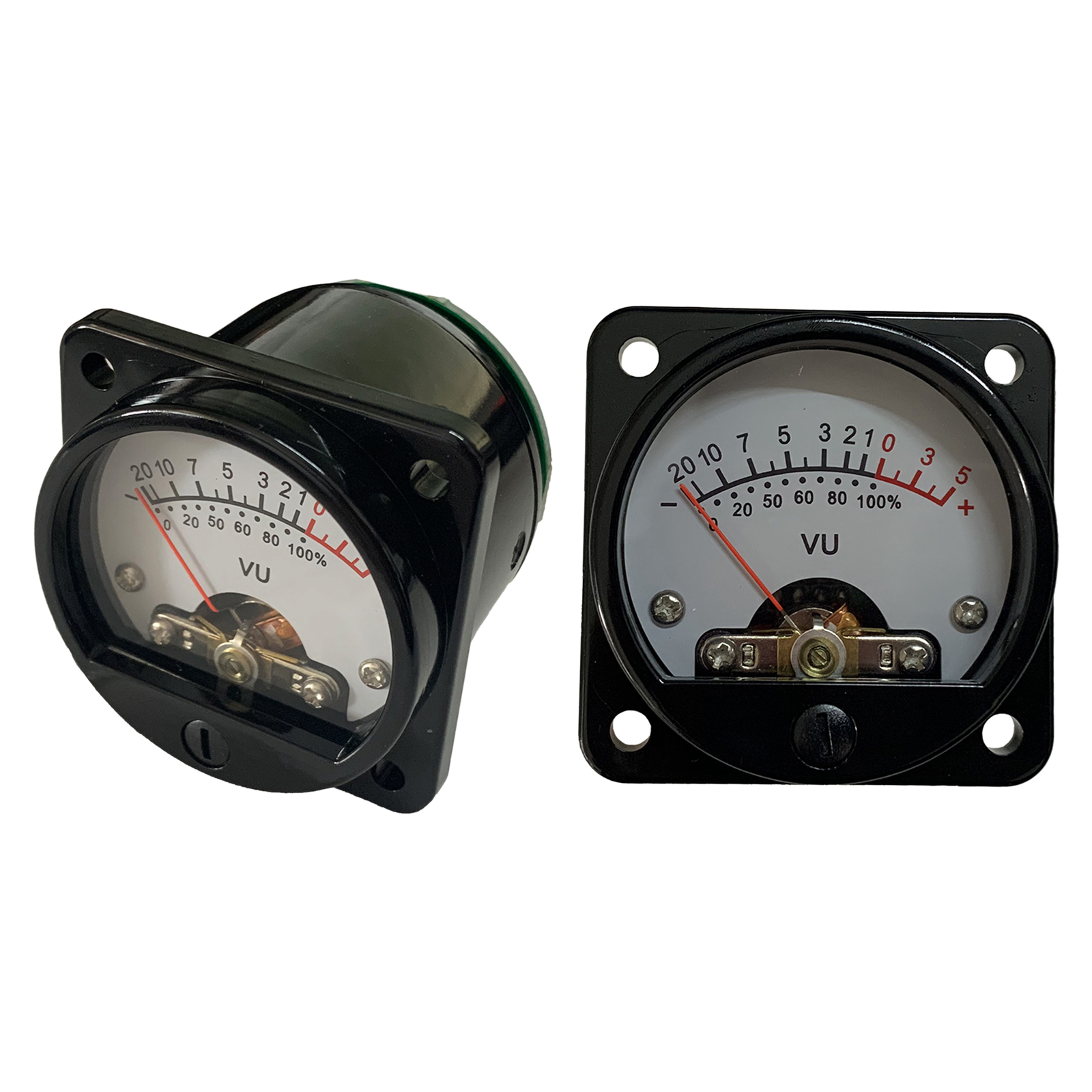 2x Analog VU Meter Panel Kit DB Decibel Level Tester Warm Backlight Recording Amplifier CQ-45W