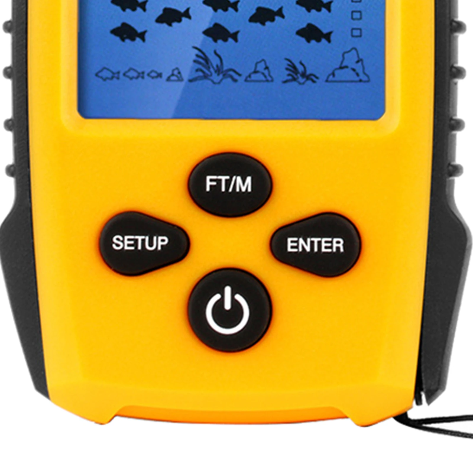  Handheld Fish Finder Portable Fishfinder Fish Depth Finder with Sonar Underwater Fishfinder Flasher Fish Tracker 