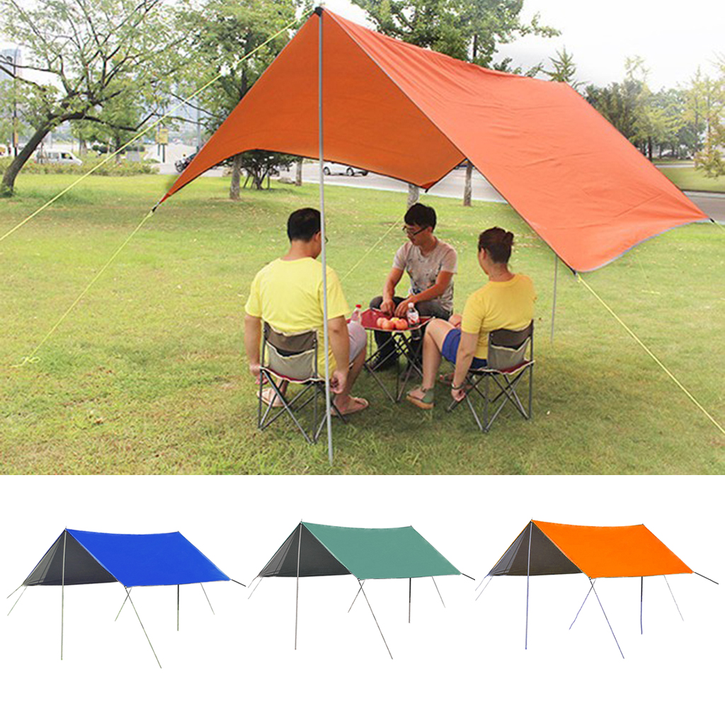 Tent Tarpaulin, Camping Tent Tarp, Outdoor Sun Protection Tarpaulin, Waterproof
