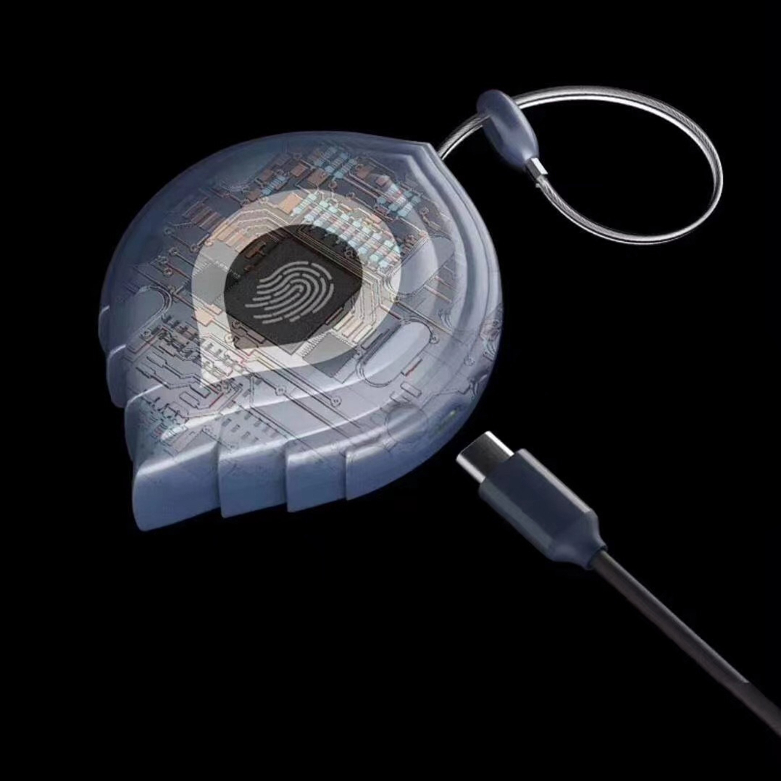 Premium Fingerprint Padlock with Keyless, Biometric Thumbprint Lock,Anti Theft Smart Padlock for Gym, Sports, Bike, Suitcase