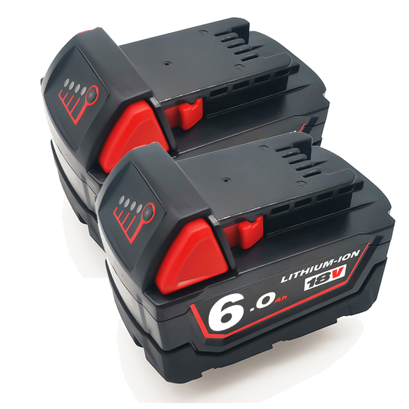 5ah 6000mah para milwaukee m18 48-11-1815 48-11-1850