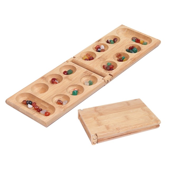 Novidade Mancala Jogo Criativo Africano Gem Xadrez Com 48 Pedras De Vidro  Casa Brinquedos Interativos Para Pais E Crianças Qx2d - Brinquedos  Matemáticos - AliExpress