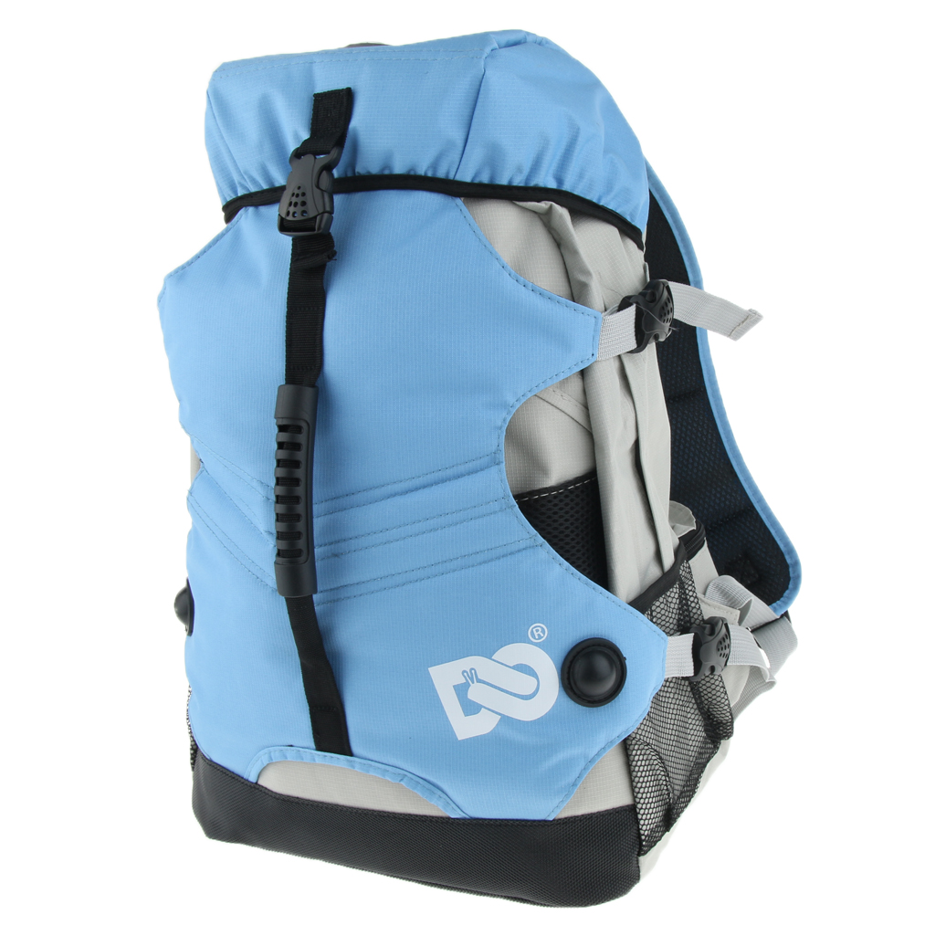 Adjustable Padded Shoulder Strap Quad Skate and Inline Skate Sport Backpack