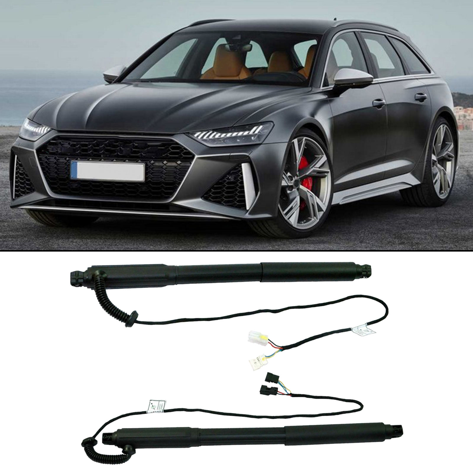 1 Pair Car Rear Left and Right Power Tailgate Lift Support Shock Struts for BMW E70/E70LCI 07-13 51247332695 51247332696