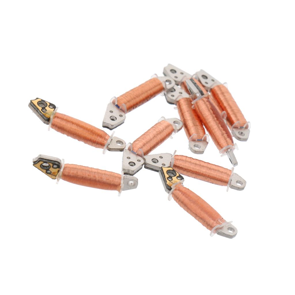 10 pcs Japan 2035 Watch Coil for Quartz Movements Calibre Part Watches Accessories