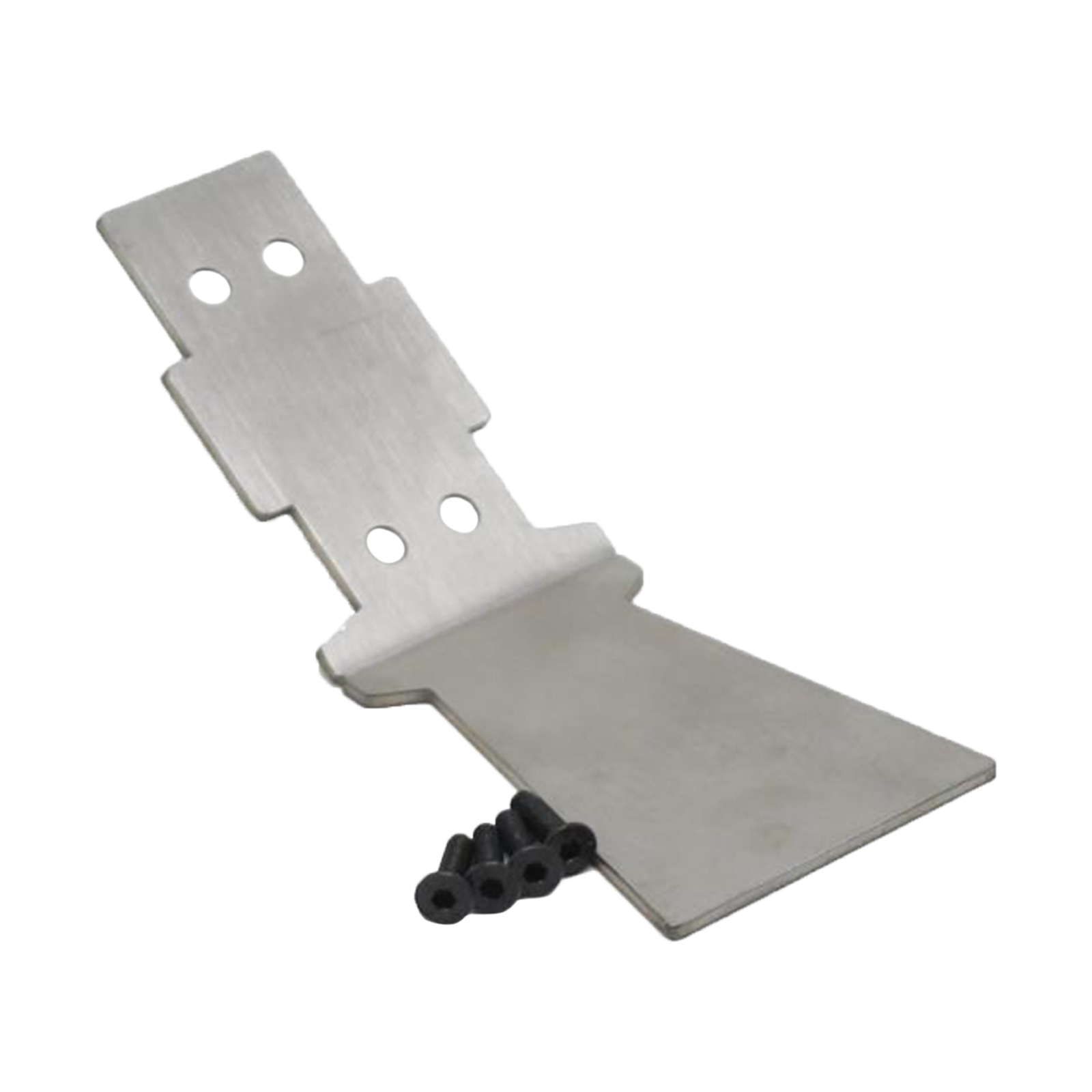 RC Stainless Steel Front Guard Plate for LOSI 1/10 BAJA REY V2 Car Model Buggy DIY Accessory