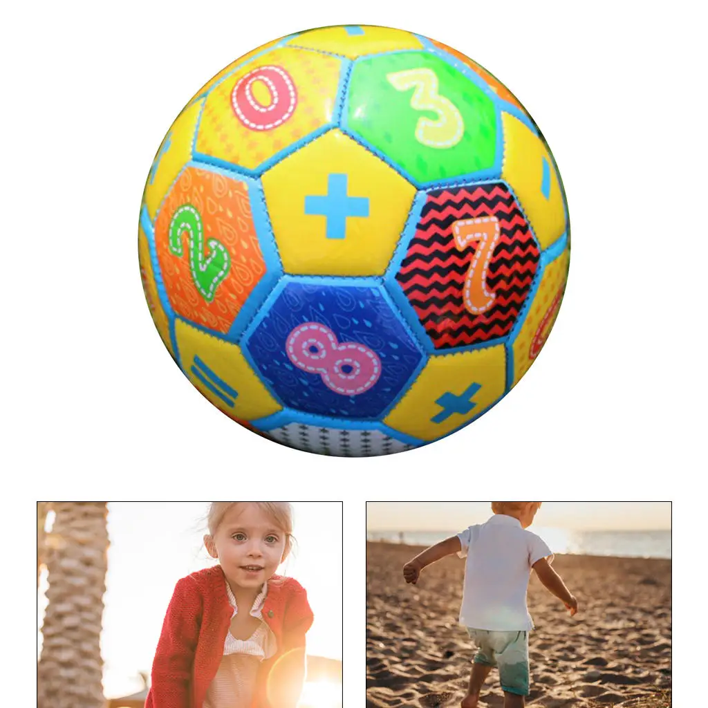 Kids Soccer Ball Children Toddlers Game Bouncy Foam Ball Indoor Outdoor Toys 