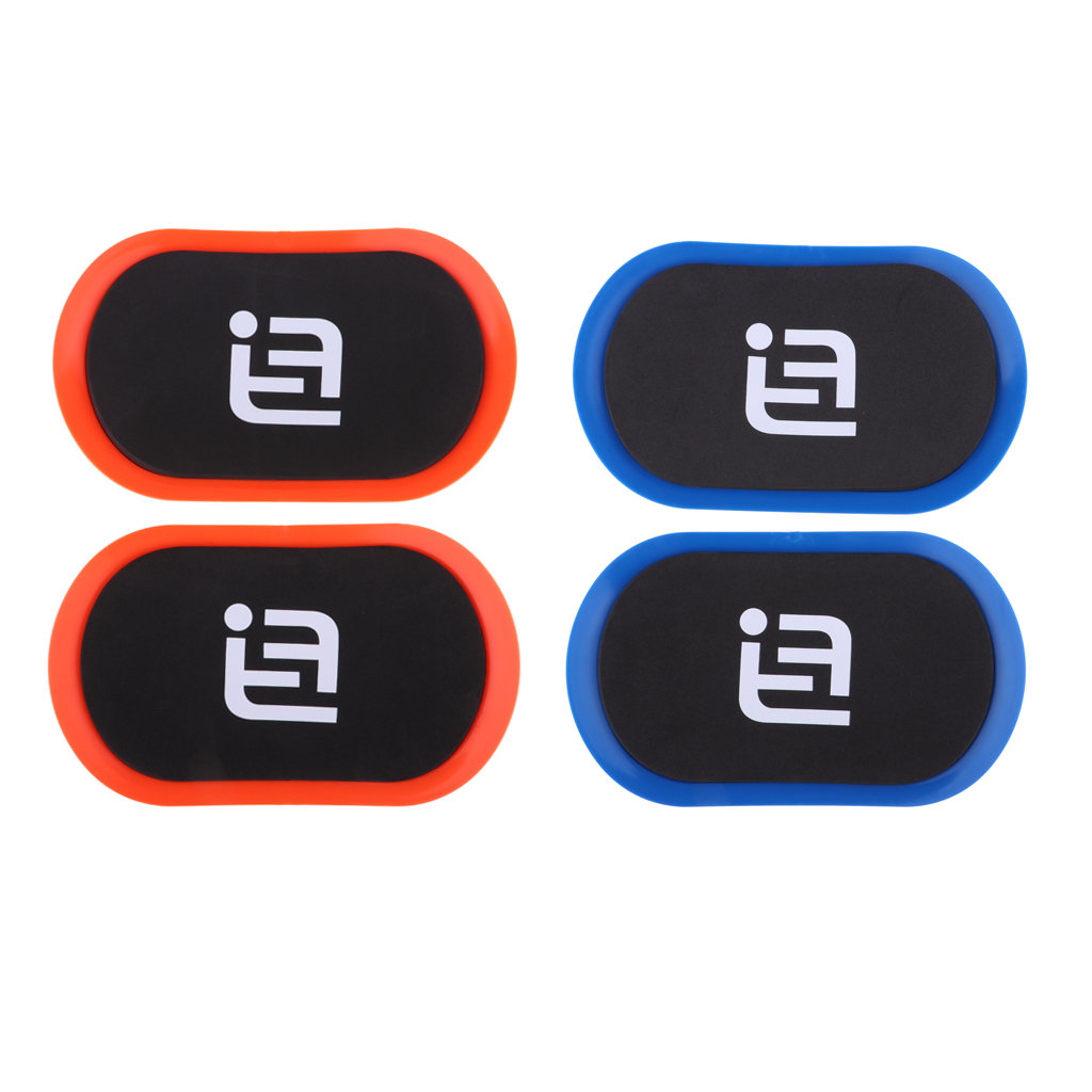 2 Count Yoga Core Slider Disc Trainer Strengthen Muscles Fitness Gliding Gym Sliders for Home Training