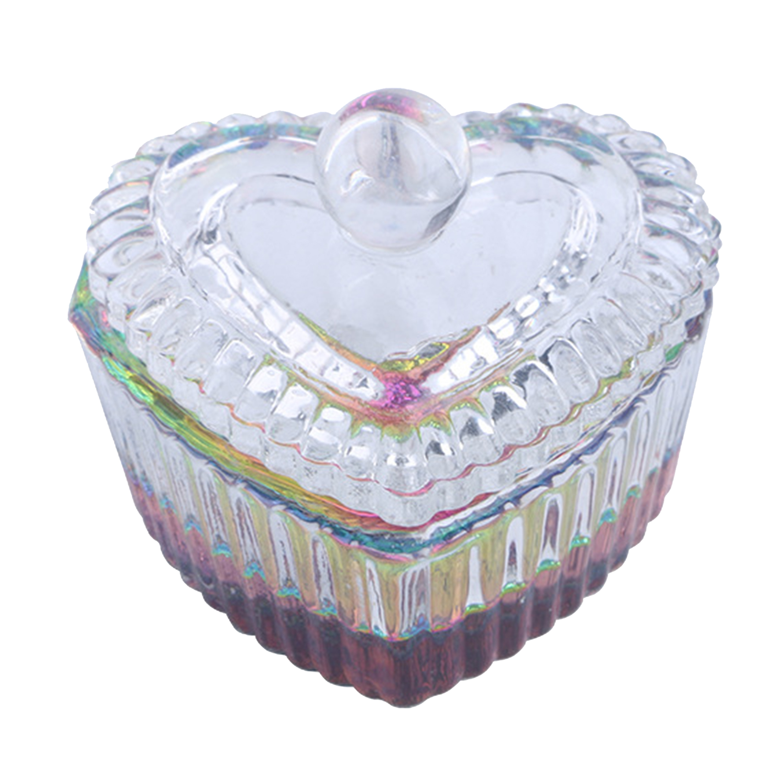 Liquid Powder Dappen Dish Crystal Glassware with Lid for Nail Art Dappen Dish Bowl Glass Crystal Cup Glassware