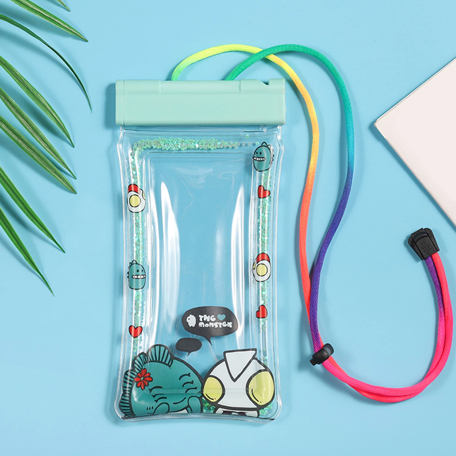 21x11.5cm PVC Waterproof Phone Case Surfing Dry Bag PX8 Underwater Holder