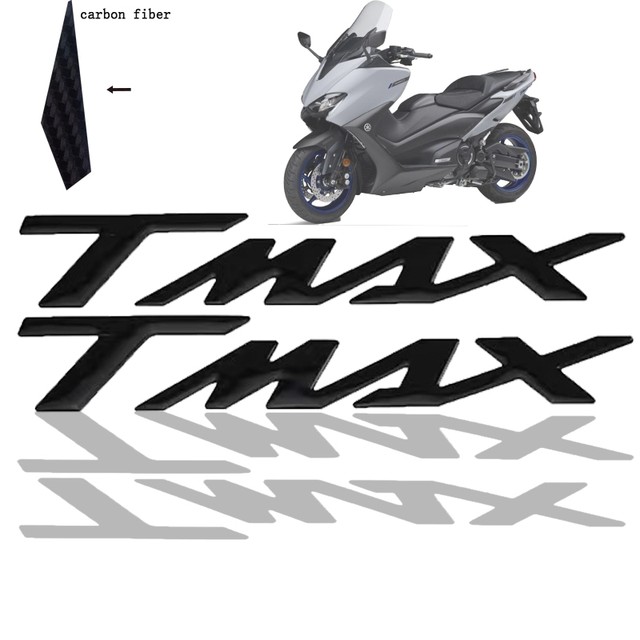 1 Pair Motorcycle 3d Stickers 3d Mark T Max Stickers Carbon