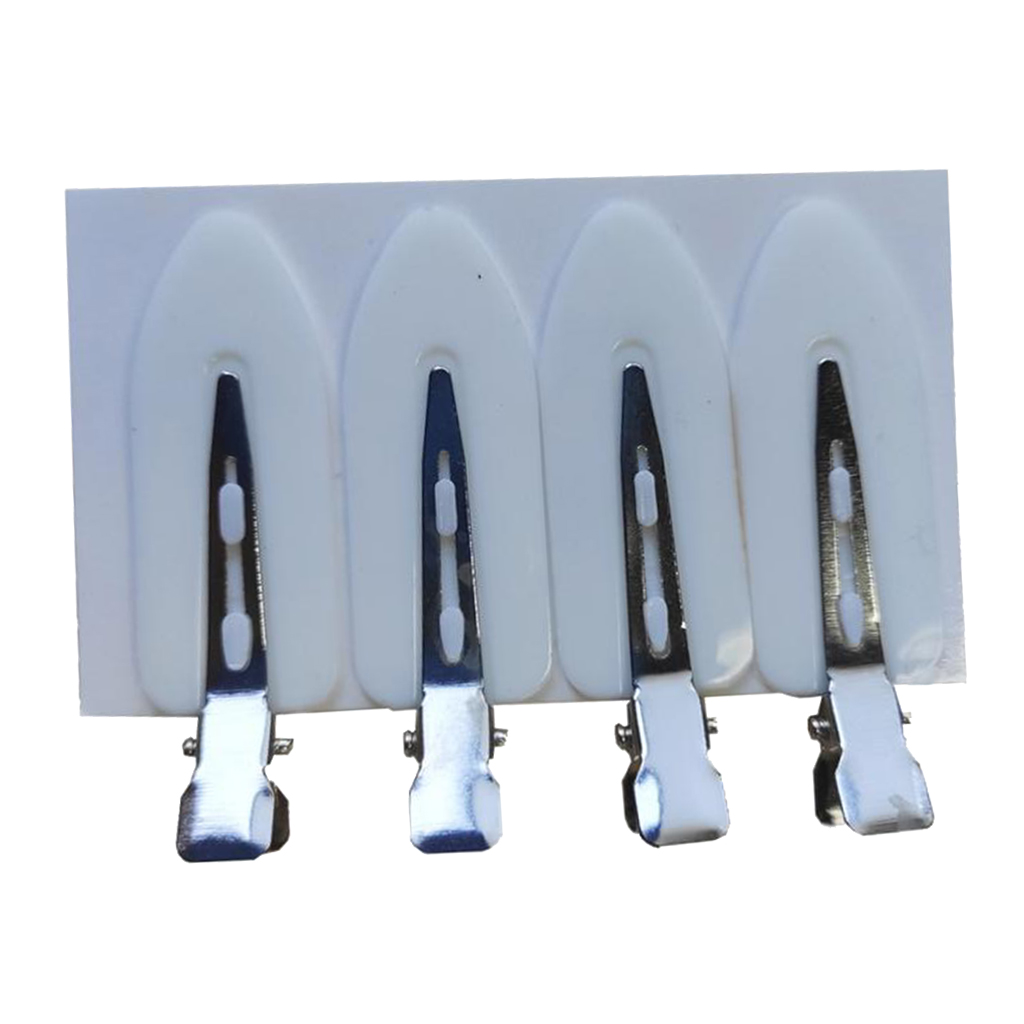 4x No  Hair Clips Traceless Sectioning Bangs Clamps for Face Washing