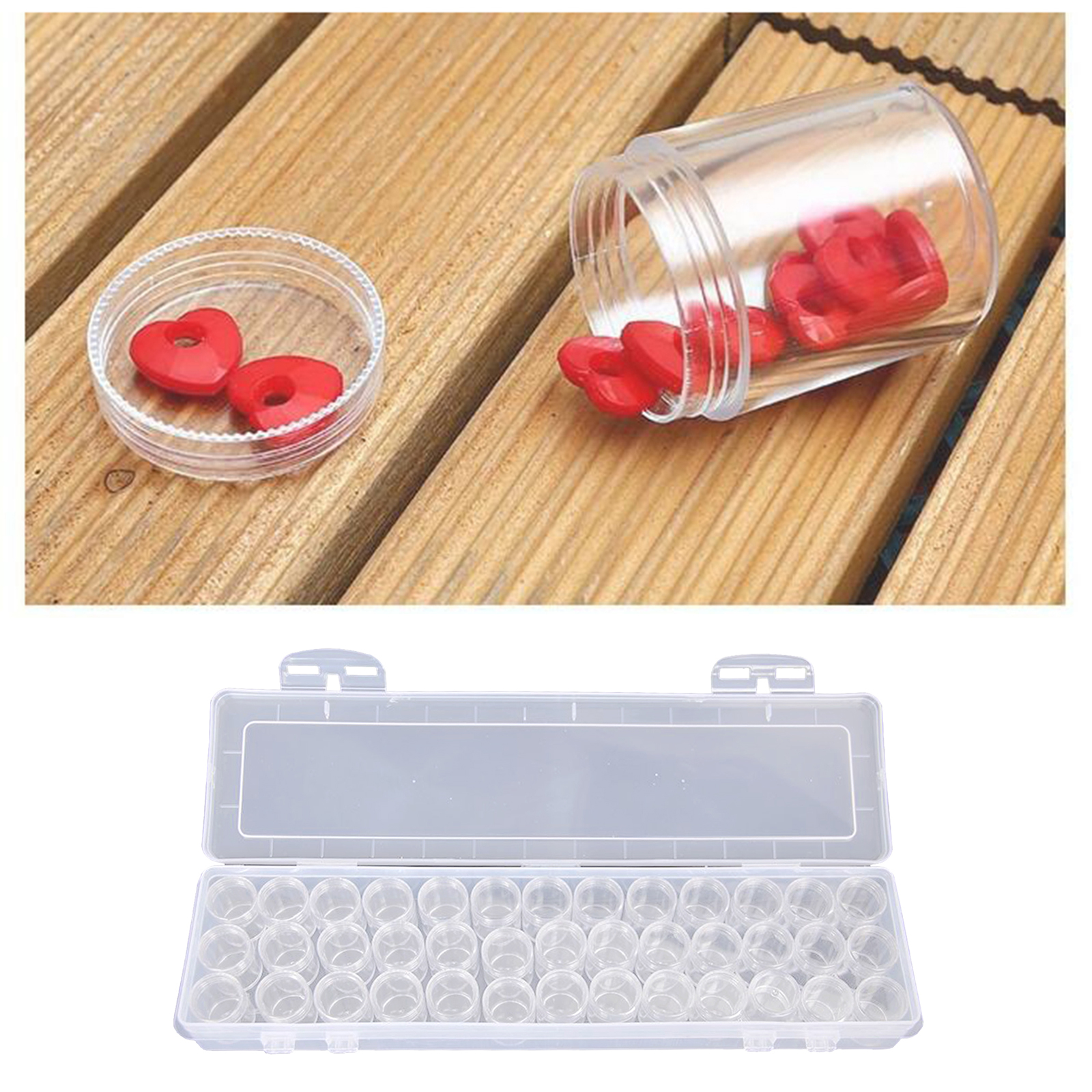 39 Girds Diamond Painting Storage Container Portable Bead Storage Container for Diamond Painting Accessories