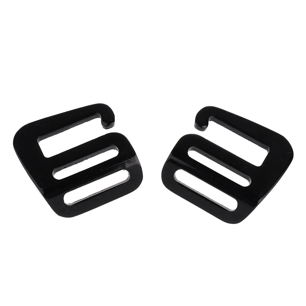 1 Pair Aluminum Alloy 1 inch G Hook Webbing Buckle Clip for 25mm Backpack