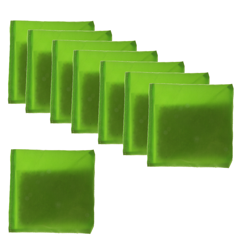 8pcs Cornhole Bag - Weather Resistant Cornhole Bag with Recycled Plastic Pellets for Tossing Corn Hole Game
