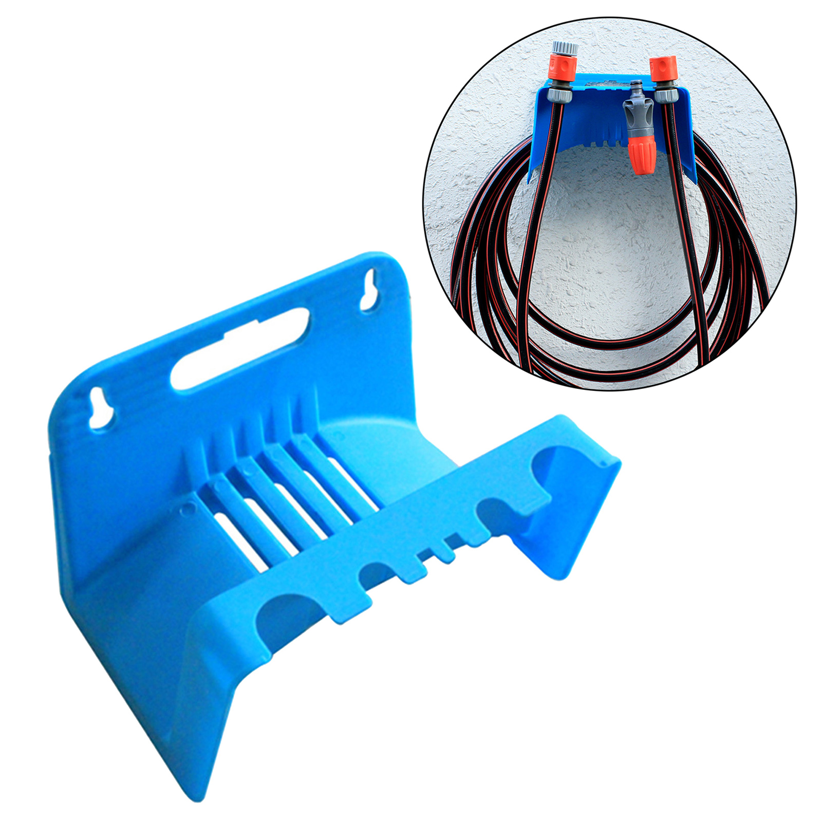 Hose Hanger Holder Wall Mounted Water Pipe Storage Rack Hook Multifunctional