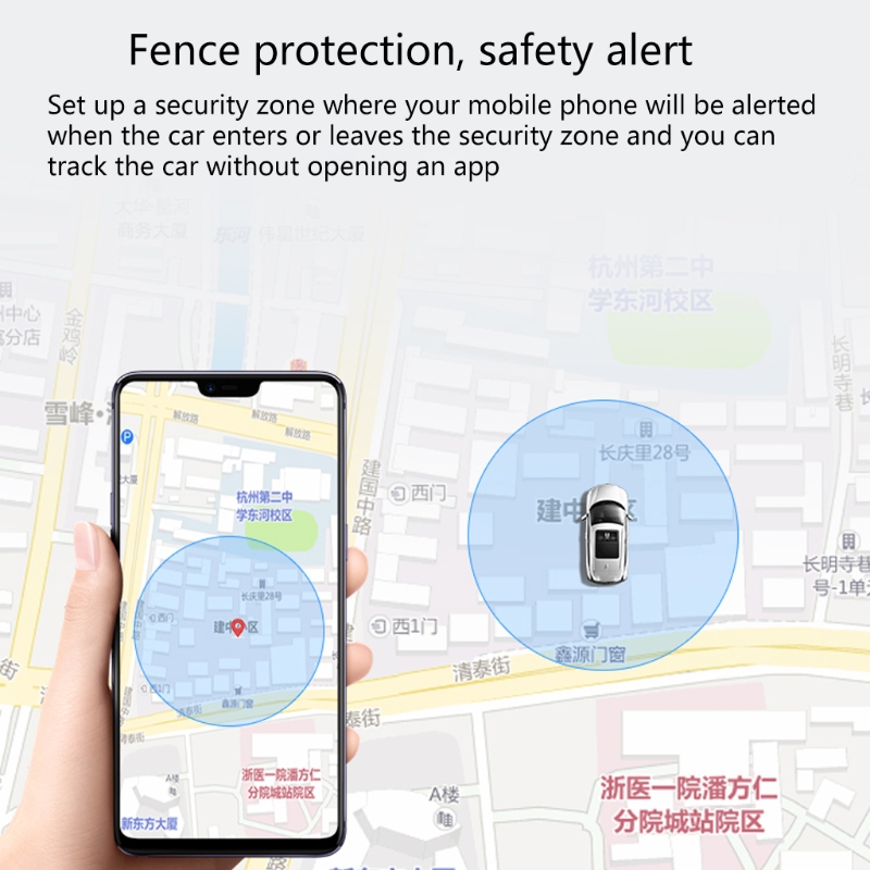 CJ720 Car Relay GPS Tracker GSM Locator Remote Control Antitheft