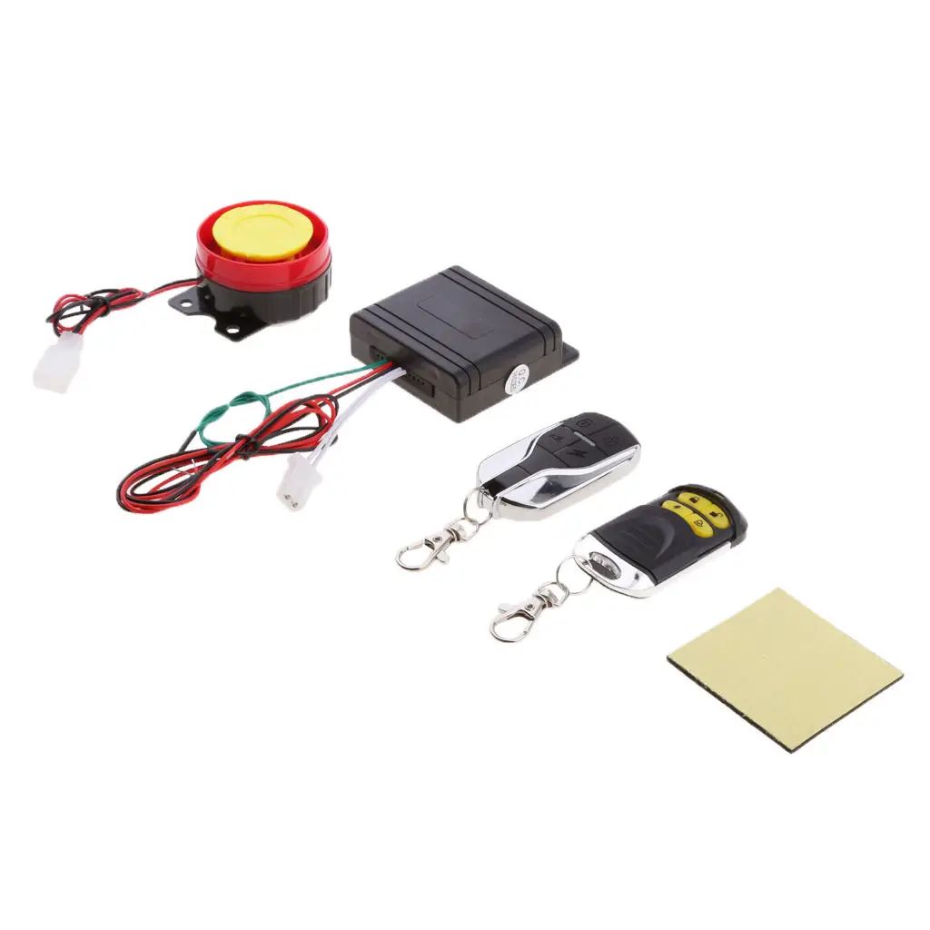 12V Motorcycle Anti-theft Alarm Security System Remote Control Engine Start Motorcycle Car Accessories