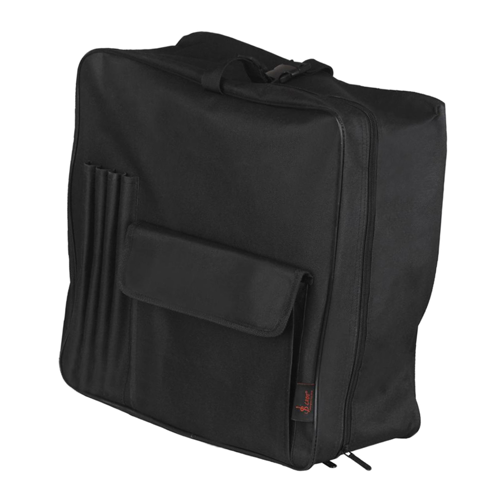LADE 14'' Snare Drum Bag Oxford Thicking Backpack Instrument Case for Snare Drum Accessories Lightweight Waterproof