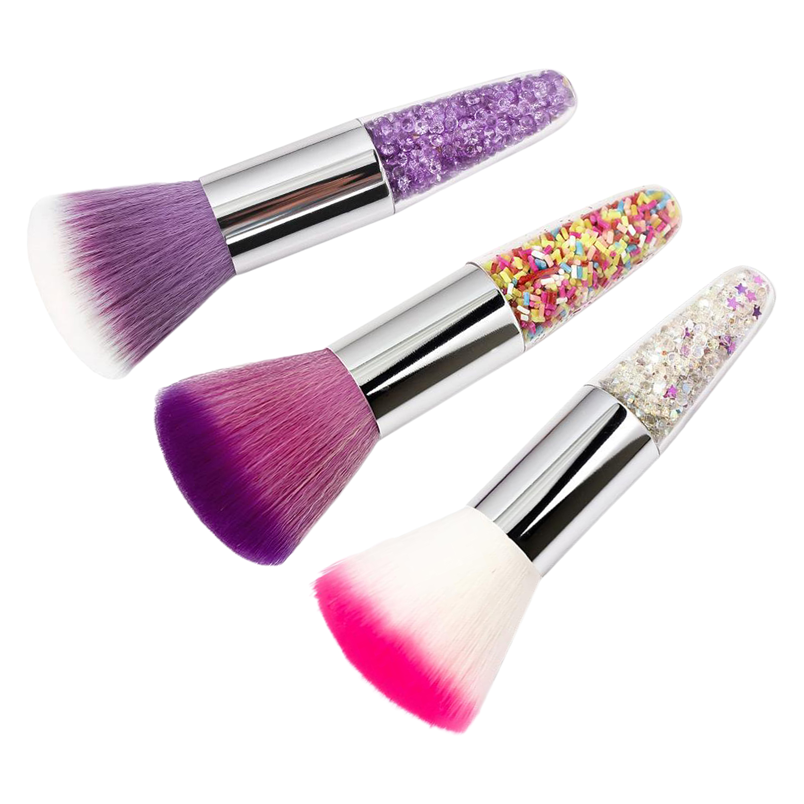 Fashion Soft Nail Brushes UV Powder Remover Manicure Tools Makeup Brushes