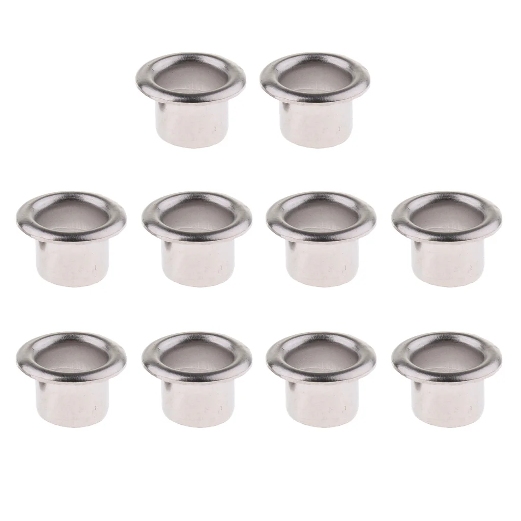 10 Pieces Drum Set Air Vents for Badges  Percussion Parts DIY