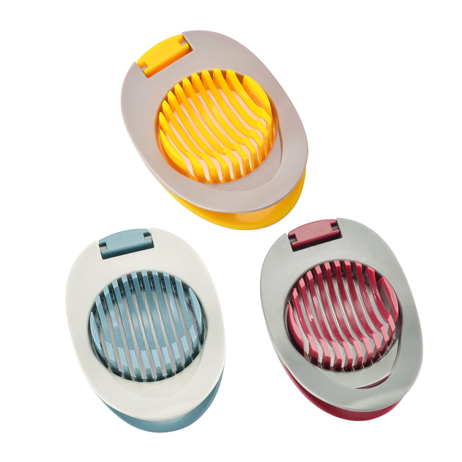 Egg Slicer for Boiled Eggs Strawberry Cutter Stainless Steel Wire Tomato Cutter Cutting Wires Kitchen Helper