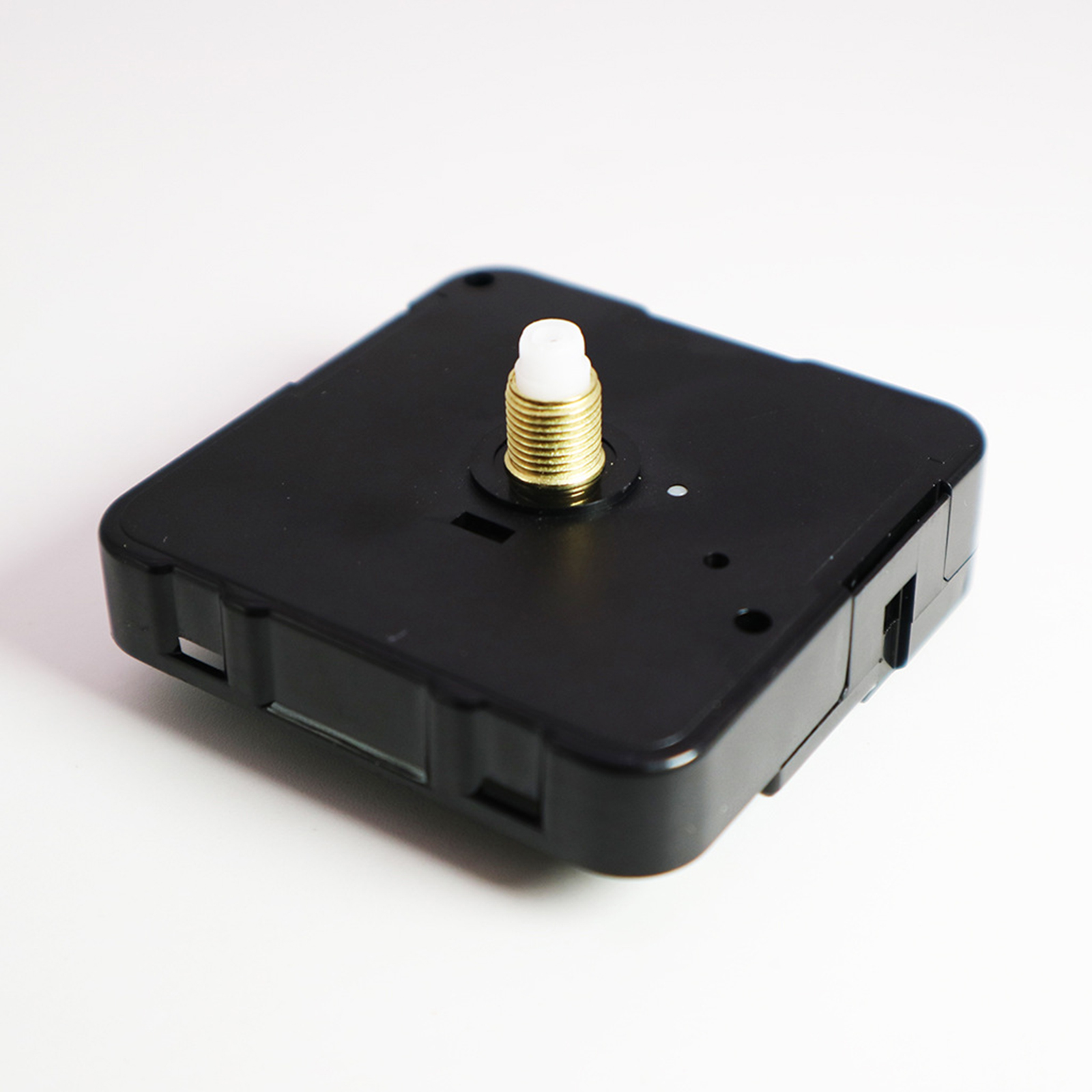 Clock Motor Movement Wall Clock Mechanism DIY Repair Parts Replacement with Hour Hand, Shaft Length 0.5Inch/ 13 mm, Black