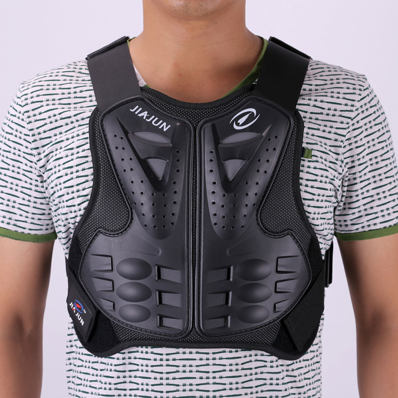 Motorcycle Protection Vest Spine Chest Protection Protective Gear for Motocross Snowboarding Mens Adult