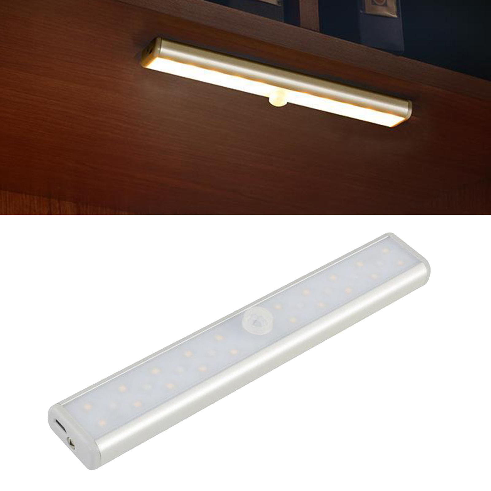 Under Cabinet LED UV Disinfection Sterilizer Light for Cupboard Wardrobe Bed Closet Kitchen Night Light