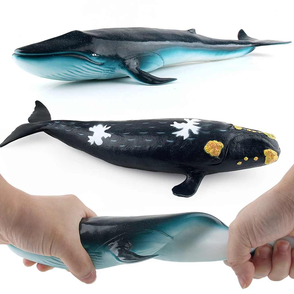 Realistic Ocean Marine Sea Whale Animal Model Education Figure Toy Gift