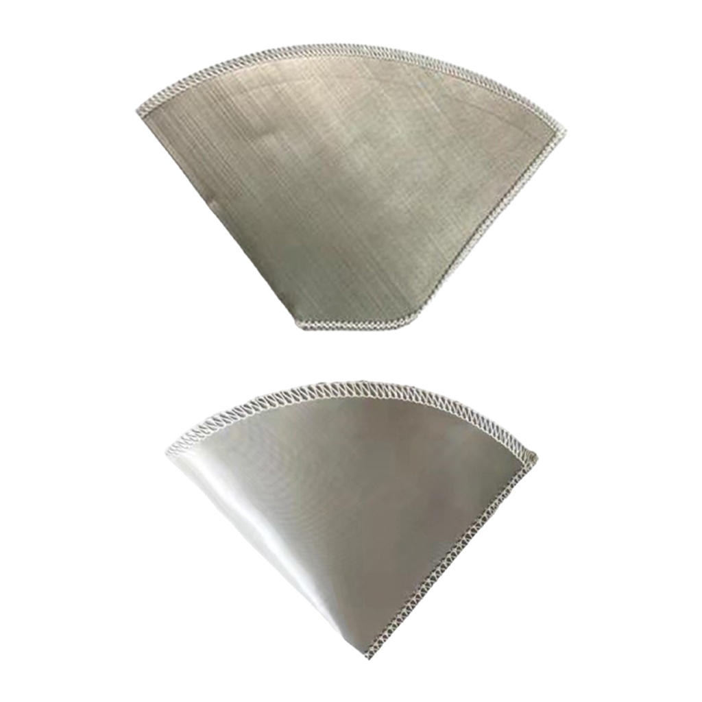 Paperless Stainless Steel Coffee Filter Eco-Friendly Flexible Mesh Coffee Filters for Hario Other Carafes
