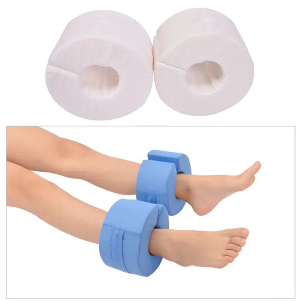 2Pcs Foot Elevation Pillows Anti-Bedsores Foam for Ankle Hand Sleeping
