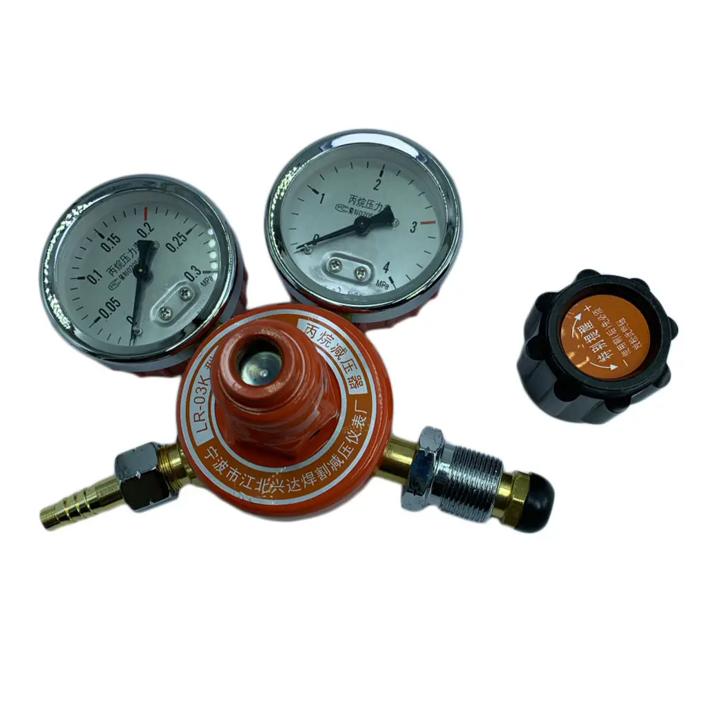Propane Pressure Reducer Regulator, Flow Meter Gas Flowmeter Regulator Valve