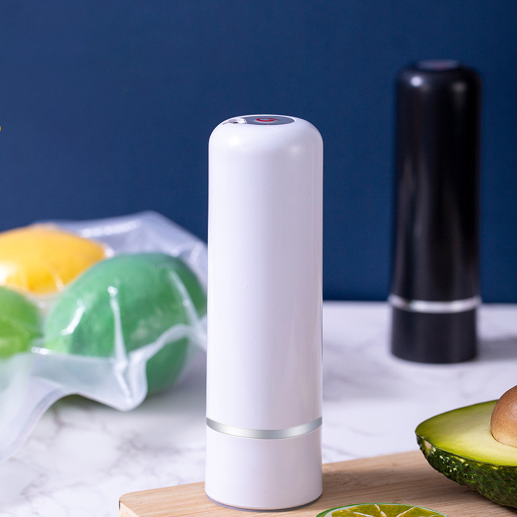 USB Electric Vacuum Pump Sealer Machine with Storage Bag for Space Saver
