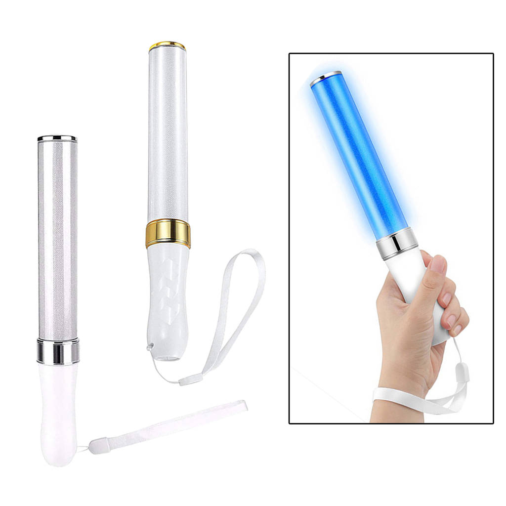 15 Colors LED Glow Sticks Flashing Wand for Festivals Halloween Party Toy