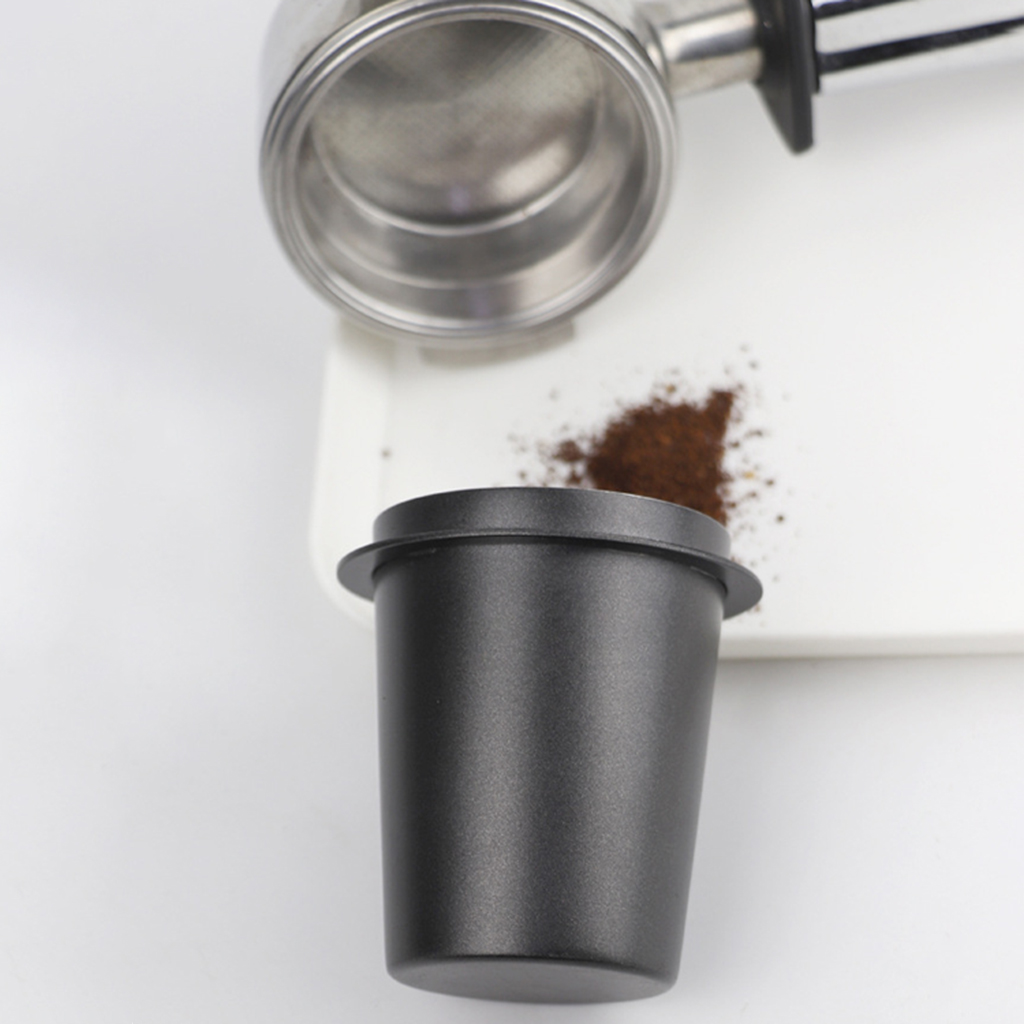 54mm Stainless Steel Coffee Dosing Cup Durable Sniffing Mug Grinder Assistant for Coffee Tamper Rust Resistant