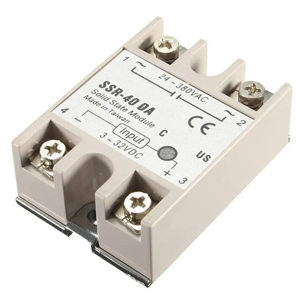 Digital PID Temperature Controller, Dual Digital Display REX-C100 + max.40A SSR + K Thermocouple 0- 400 PID Controller Set