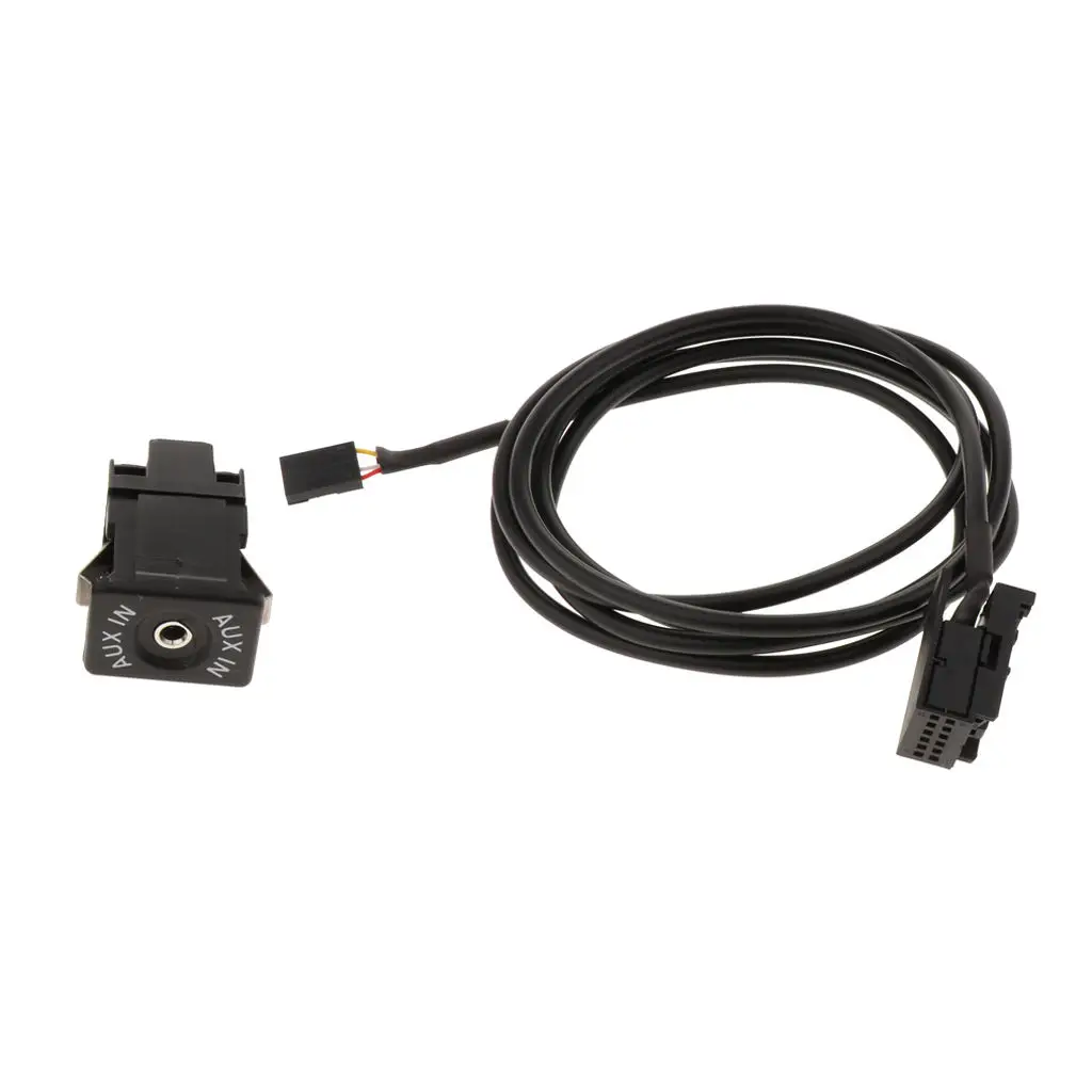 150cm/59inch Car USB AUX Switch Socket with Wire Harness Cable Adapter for Opel CD30 CD70 DVD90 NAVI CDC40 VAUXHALL